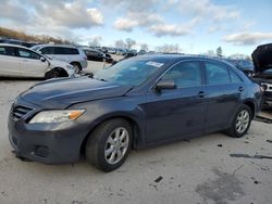 Salvage cars for sale from Copart West Warren, MA: 2011 Toyota Camry Base