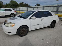 Salvage cars for sale from Copart Fort Pierce, FL: 2006 Toyota Corolla CE