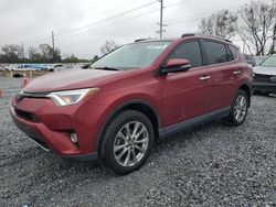 Toyota salvage cars for sale: 2018 Toyota Rav4 Limited