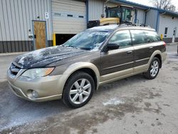 Salvage cars for sale from Copart York Haven, PA: 2008 Subaru Outback 2.5I