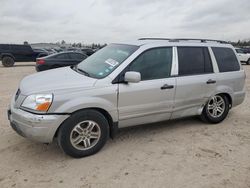 Salvage cars for sale at Houston, TX auction: 2004 Honda Pilot EX