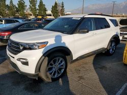 Salvage cars for sale at Rancho Cucamonga, CA auction: 2021 Ford Explorer XLT