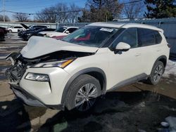 Salvage cars for sale at Moraine, OH auction: 2021 Nissan Rogue SV