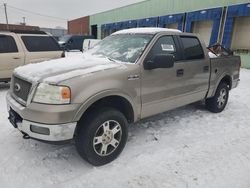 Ford salvage cars for sale: 2005 Ford F150 Supercrew