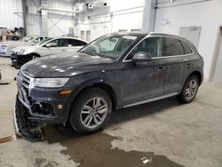 Audi salvage cars for sale: 2018 Audi Q5 Premium