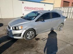 Salvage cars for sale at Anthony, TX auction: 2015 Chevrolet Sonic LS