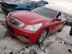 Vehiculos salvage en venta de Copart Cahokia Heights, IL: 2009 Infiniti G37 Base