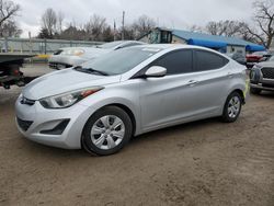 Salvage cars for sale at Wichita, KS auction: 2016 Hyundai Elantra SE