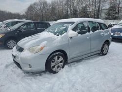 Salvage cars for sale from Copart North Billerica, MA: 2006 Toyota Corolla Matrix Base