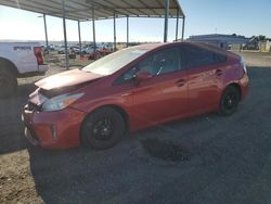 Salvage cars for sale at San Diego, CA auction: 2012 Toyota Prius