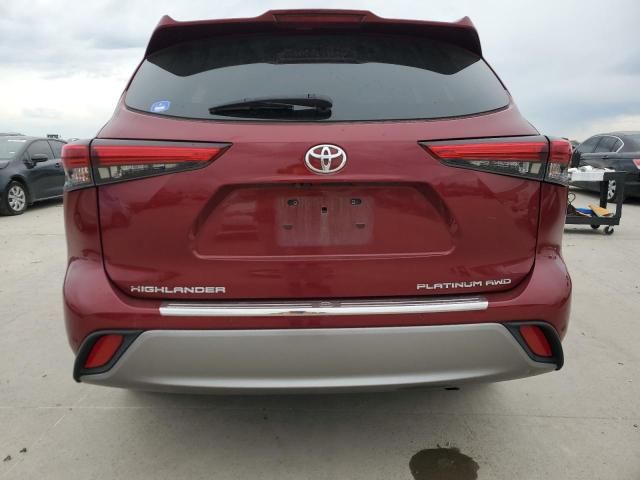 2022 Toyota Highlander Platinum