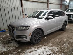 Salvage cars for sale at West Mifflin, PA auction: 2017 Audi Q7 Prestige