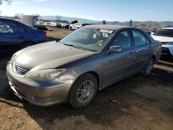 Salvage cars for sale from Copart San Martin, CA: 2005 Toyota Camry LE