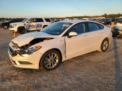 Salvage cars for sale from Copart Houston, TX: 2017 Ford Fusion SE