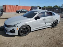 KIA Vehiculos salvage en venta: 2021 KIA K5 GT Line