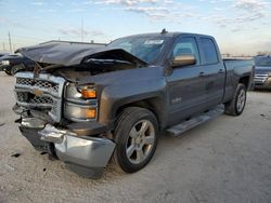 Chevrolet salvage cars for sale: 2015 Chevrolet Silverado C1500 LT