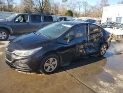 Vehiculos salvage en venta de Copart Savannah, GA: 2018 Chevrolet Cruze LS