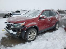 KIA salvage cars for sale: 2015 KIA Sorento LX