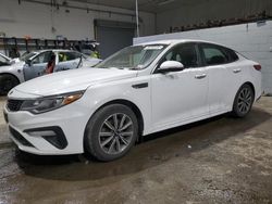 Salvage cars for sale at Candia, NH auction: 2019 KIA Optima LX