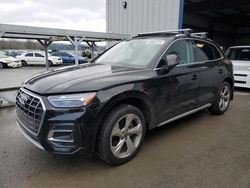 Salvage cars for sale at Arlington, WA auction: 2021 Audi Q5 Premium Plus