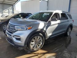 Ford Explorer Limited salvage cars for sale: 2020 Ford Explorer Limited