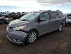 Salvage cars for sale at Brighton, CO auction: 2015 Toyota Sienna XLE