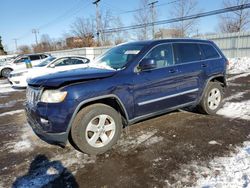 Salvage cars for sale at New Britain, CT auction: 2012 Jeep Grand Cherokee Laredo