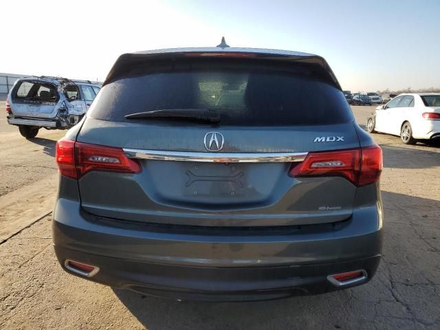 2016 Acura MDX Technology