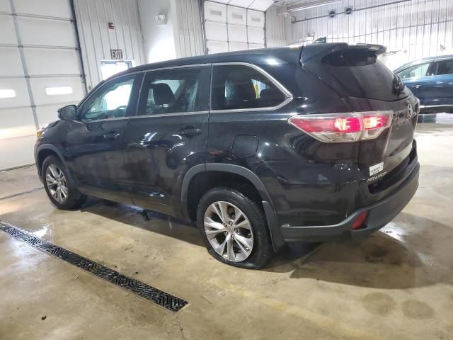 2015 Toyota Highlander LE