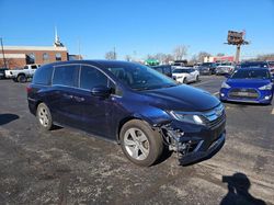 Honda salvage cars for sale: 2018 Honda Odyssey EXL