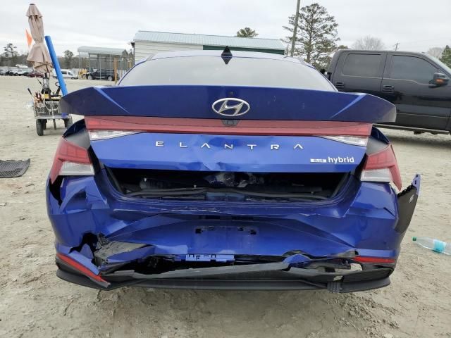 2022 Hyundai Elantra Blue