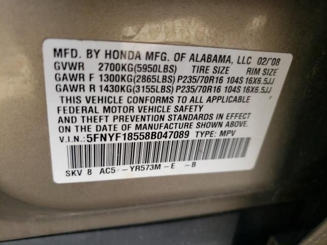 2008 Honda Pilot EXL