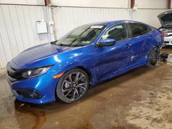 Salvage cars for sale at Pennsburg, PA auction: 2019 Honda Civic Sport