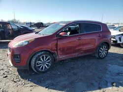 KIA salvage cars for sale: 2017 KIA Sportage EX