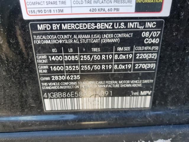 2008 Mercedes-Benz ML 350