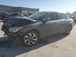 Vehiculos salvage en venta de Copart Wilmer, TX: 2016 Honda Accord EXL