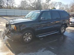 Salvage cars for sale at Savannah, GA auction: 2003 Cadillac Escalade Luxury