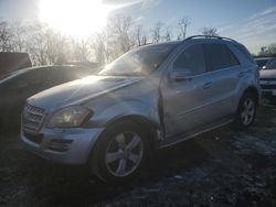 Salvage cars for sale at Baltimore, MD auction: 2011 Mercedes-Benz ML 350 4matic