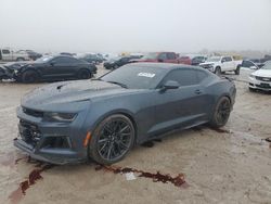 Salvage cars for sale at Houston, TX auction: 2019 Chevrolet Camaro ZL1