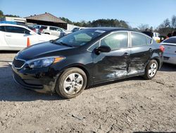 Salvage cars for sale at auction: 2016 KIA Forte LX