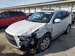 Salvage cars for sale at Louisville, KY auction: 2010 Mitsubishi Outlander GT