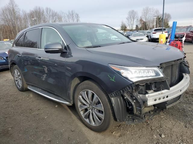 2014 Acura MDX Technology