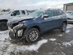 Salvage cars for sale at Duryea, PA auction: 2021 Jeep Cherokee Latitude LUX