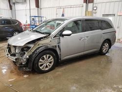 Salvage cars for sale at Franklin, WI auction: 2016 Honda Odyssey EX