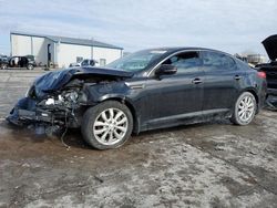 Salvage cars for sale at Tulsa, OK auction: 2015 KIA Optima EX