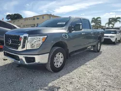 Nissan salvage cars for sale: 2018 Nissan Titan XD S