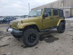 Jeep Wrangler salvage cars for sale: 2008 Jeep Wrangler Unlimited Sahara