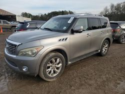 Salvage cars for sale at Greenwell Springs, LA auction: 2013 Infiniti QX56