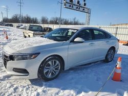 Salvage cars for sale from Copart Columbus, OH: 2019 Honda Accord LX