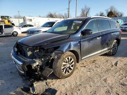 Salvage cars for sale from Copart Oklahoma City, OK: 2015 Infiniti QX60